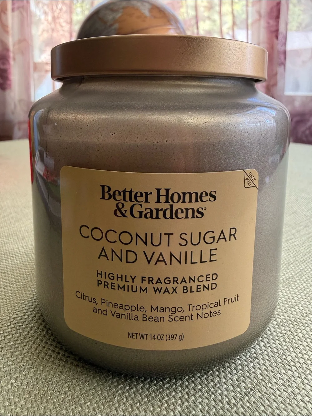 🌞 4/$20 - Better Homes & Gardens Coconut Sugar & Vanilla Jar Candle 14 oz